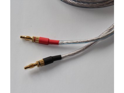 Oehlbach Silverline reprokabel 2 x 2.5mm/banánky/ (Délka 2m)