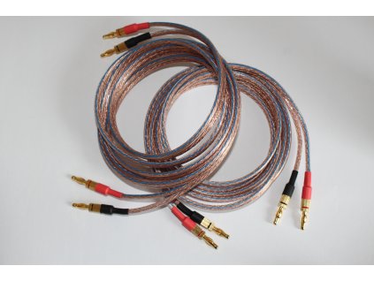 Oehlbach LS reprokabel 2 x 2.5mm/banánky/ (Délka 2m)