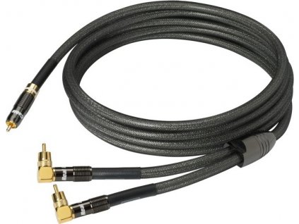 REAL CABLE Y-SUB1801 5m00 2M/M subw.RCA