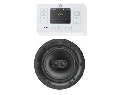 Q Acoustics E120 + Qi65C ST/pár/bílá