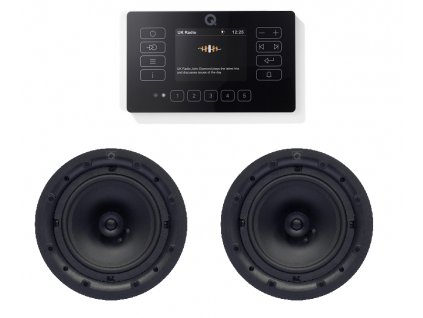 Q Acoustics E120 + Qi80C/pár/černá