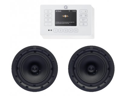 Q Acoustics E120 + Qi80C/pár/bílá