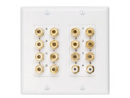 htp 2 double gang multiconnection home theater plate 1 l
