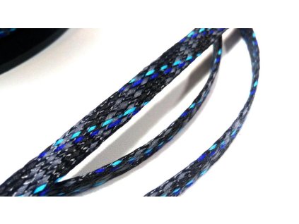 vyr 2582 ELECAUDIO BLUE HELIX Expandable Braided Nylon Sleeve PET 8 16mm