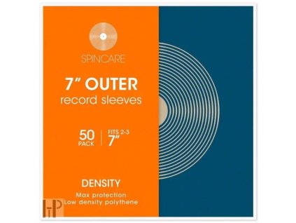 vyr 8019 Spincare Density 7 Outer Record Sleeves 50 pcs