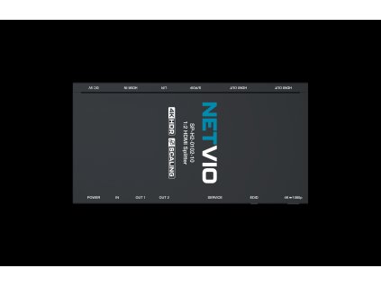 Netvio SP-H2-0102-10/ 1x2/18GB 4K/60 HDR HDMI rozbočovač