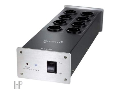 vyr 4397 1046415334 Dynavox HIFI Power Socket X4100 stribrne