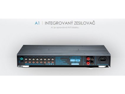 M.FIDELITY • A1 • integrovaný zesilovač - black