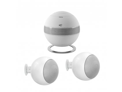 Cabasse THE PEARL SUB + 2 × BALTIC 5 on wall