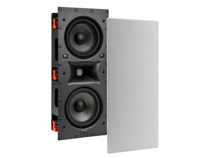 jbl studio 6 88lcr dvoupasmovy vestavny reproduktor 2 x 8 bily obdelnik 120 w rms