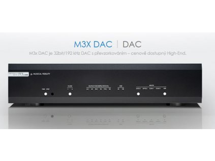 M.FIDELITY • M3x DAC • převodník - black