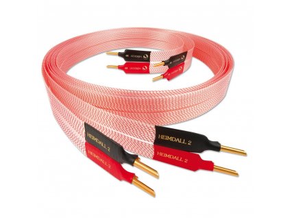 NORDOST plochý reprokabelový set_(Heimdall 2) - BAN - (Délka 2x2,5m)