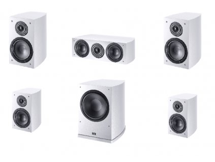 Heco Victa Elite 302 + 202 + C102 + Sub252A/ (Barevné provedení bílá)