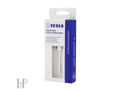 TESLA Static-Off Carbon Fiber Stylus Brush White