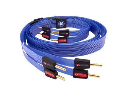 NORDOST • Blue Heaven 3 •plochý rep.set - w/Bananas (Délka 2x2.5m)
