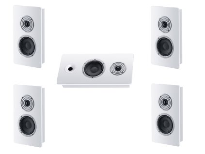 Heco Ambient 11F_5.0 systém/ (Barevné provedení bílá)