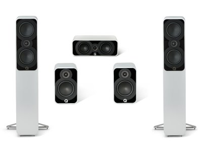 Q Acoustics 5040 - 5.0 system (Barva bílá)