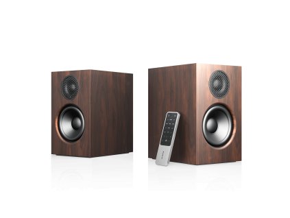 Audio Pro A28 aktivní repro regál/walnut - pár
