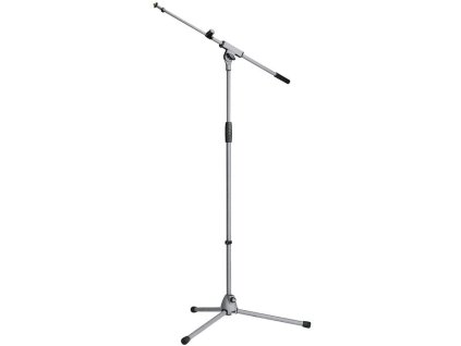 Microphone stand-grey,soft touch with extendable boom 21080