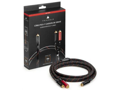 Triangle RED subwoofer kabel 3 m (Délka 3 m)