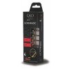 QED QE1880 SCREWLOC ABS 4MM PLUG 2RED 2BLK