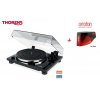 Thorens TD 201 + Ortofon (Barevné provedení Bílý - piano lak, Varianta přenosky Ortofon OM 5E)