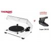Thorens TD 201 + Ortofon (Barevné provedení Bílý - piano lak, Varianta přenosky Ortofon OM 5E)