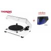 Thorens TD 201 + Ortofon (Barevné provedení Bílý - piano lak, Varianta přenosky Ortofon OM 5E)