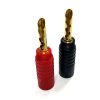 12485 2 nakamichi banana plugs n0532e