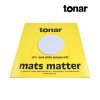 vyrp14 6974mata gramofonowa tonar pure white perspex mat