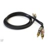 Dynavox Cinchkabel RCA Black (Délka 0,5 m)