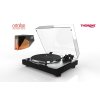Thorens TD 402 DD +  Ortofon (Barevné provedení Ořech - piano lak, Přenoska Ortofon 2M BLACK)
