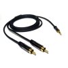 NAKAMICHI - HQ Premium 2RCA-jack 3,5mm (Délka 1,0m)
