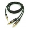 NAKAMICHI - HQ Premium 2RCA-jack 3,5mm / 1m