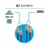 Sonero RCA audio kabel S-AC700 (Délka 1,0m)