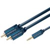 clicktronic hq ofc kabel jack 3 5mm 2x cinch rca m m 10m i249785