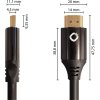 Oehlbach Black Magic mkII HDMI (Barva Černá, Délka 0,75 m)