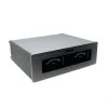 AudioResearchS 200StereoPowerAmplifierDiagonalViewwithVUMeters