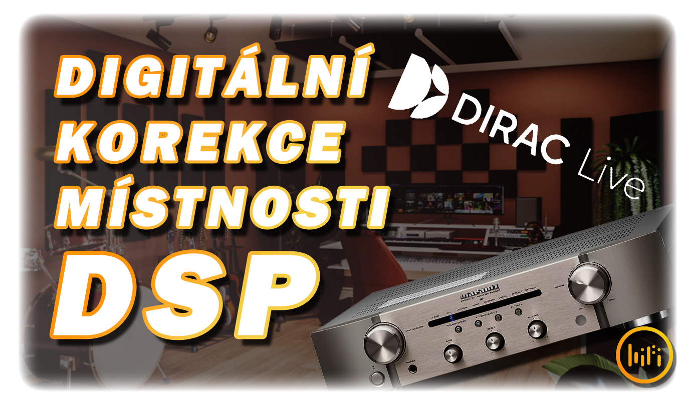 Digitální korekce místnosti DSP