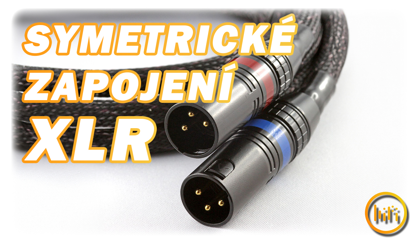 Symetrické zapojení (XLR)