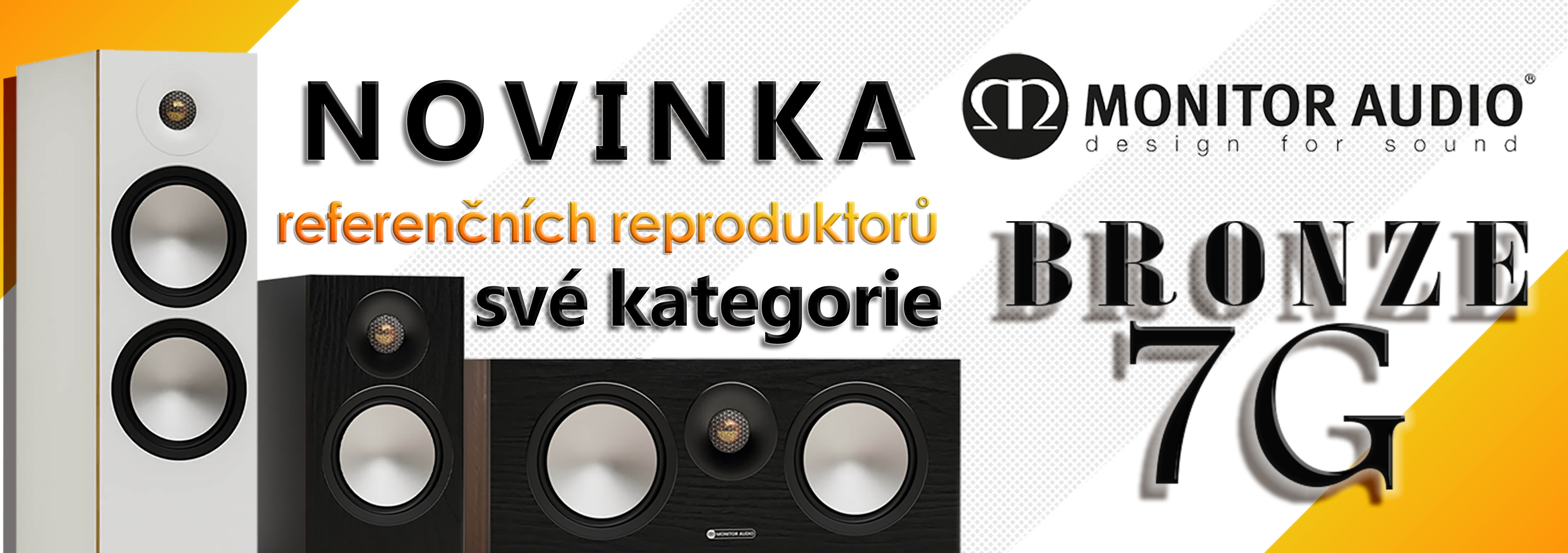 Monitor audio 7G představuje nový standard.