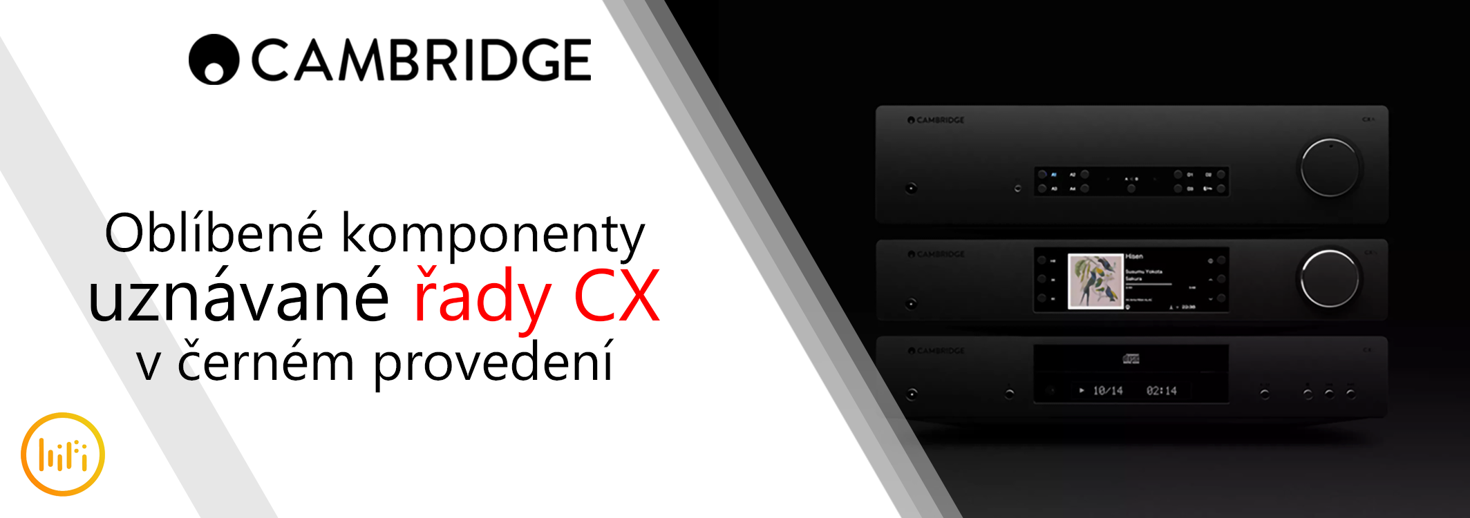 Populární řada CX v černém provedení v limitovaném počtu kusů
