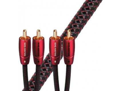 audioquest golden gate rr audio kabel 2 x rca 2 x rca