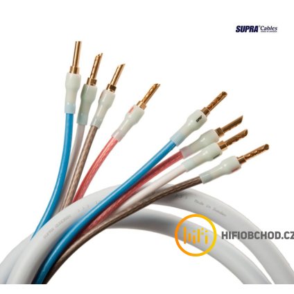 SUPRA Quadrax SET 4x2.0 Bi-Amp CombiCon (Délka kabelu 4m)