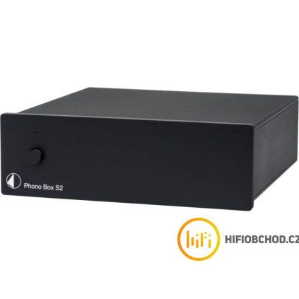 pro ject phono box s2 black uni