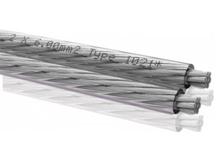 Oehlbach repro kabel Silverline LS Kabel 2x6,0mm transparent