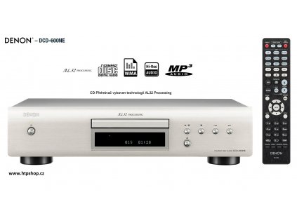 Denon DCD-600NE Silver (CD přehrávač, AL32 Processing)