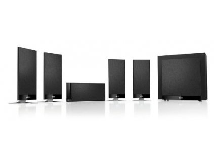 KEF T105 • Systém, sada 5.1 SLIM - STAV skladu dle jed.položek • Black