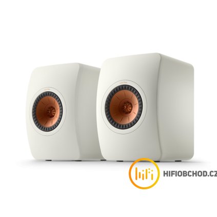 35660 kef ls50 meta 2 pas bass reflexova policova reprosoustava mineral white