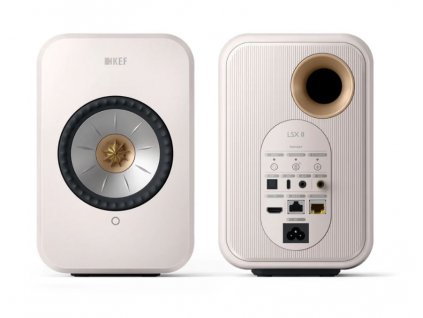 KEF LSX II Wireless • aktivní Hi-Fi systém • Mineral White